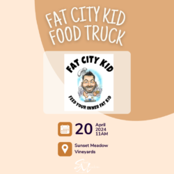 Fat City Kid Food Truck @ Sunset Meadow Vineyards